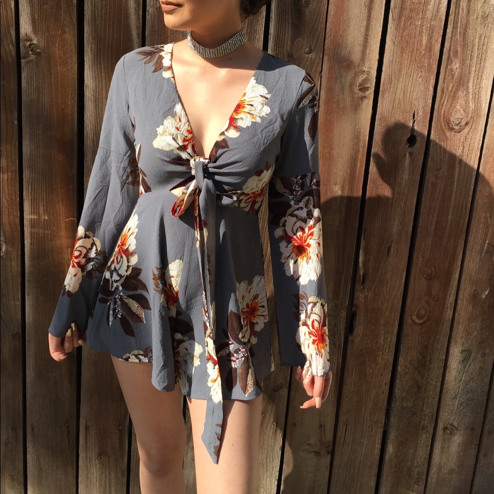 Floral Romper